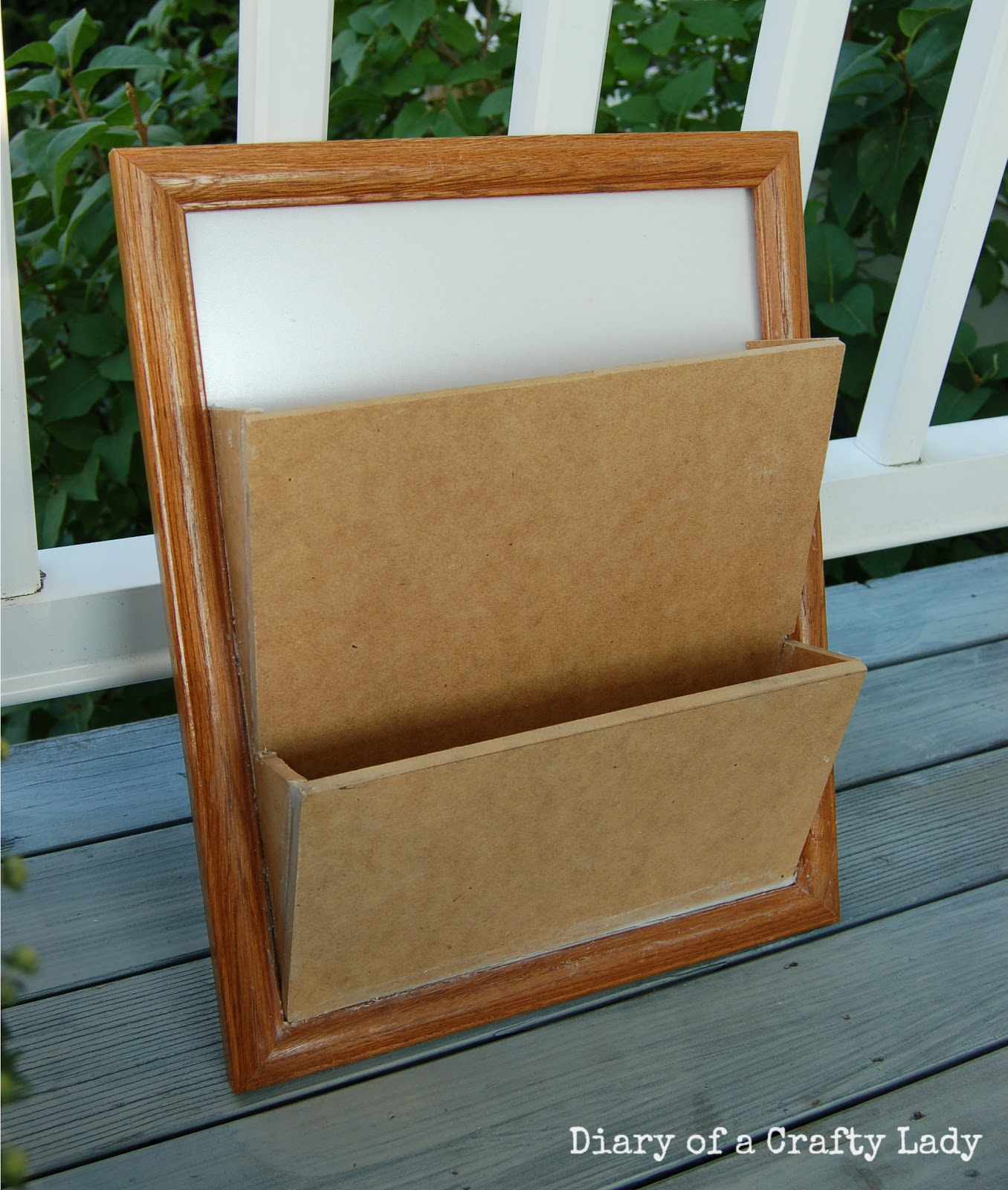 Diary of a Crafty Lady: Wall Mounted Paper {or Magazine} Holder - by ...