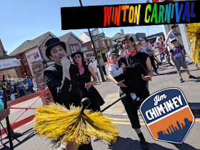 winton Carnival - Jim Chim-in-ey Chimney Sweep Bournemouth 01a