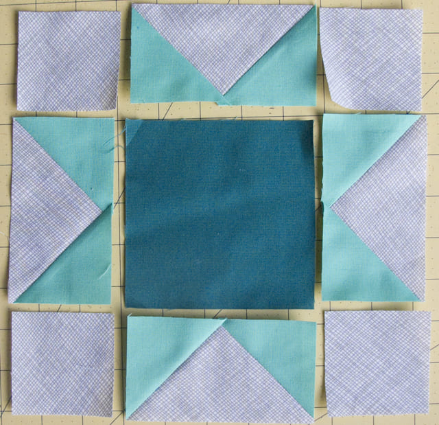 Sawtooth Star Quilt Block Tutorial