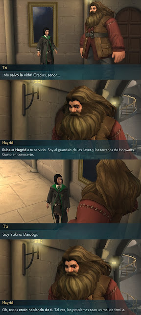 hogwarts mystery fotonovela hagrid