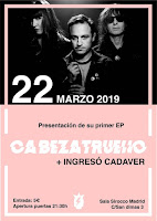 Concierto de Cabezatrueno e Ingresó Cadaver en Siroco