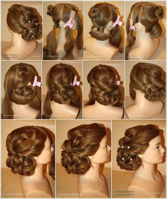 Holiday Hairstyle Step by Step