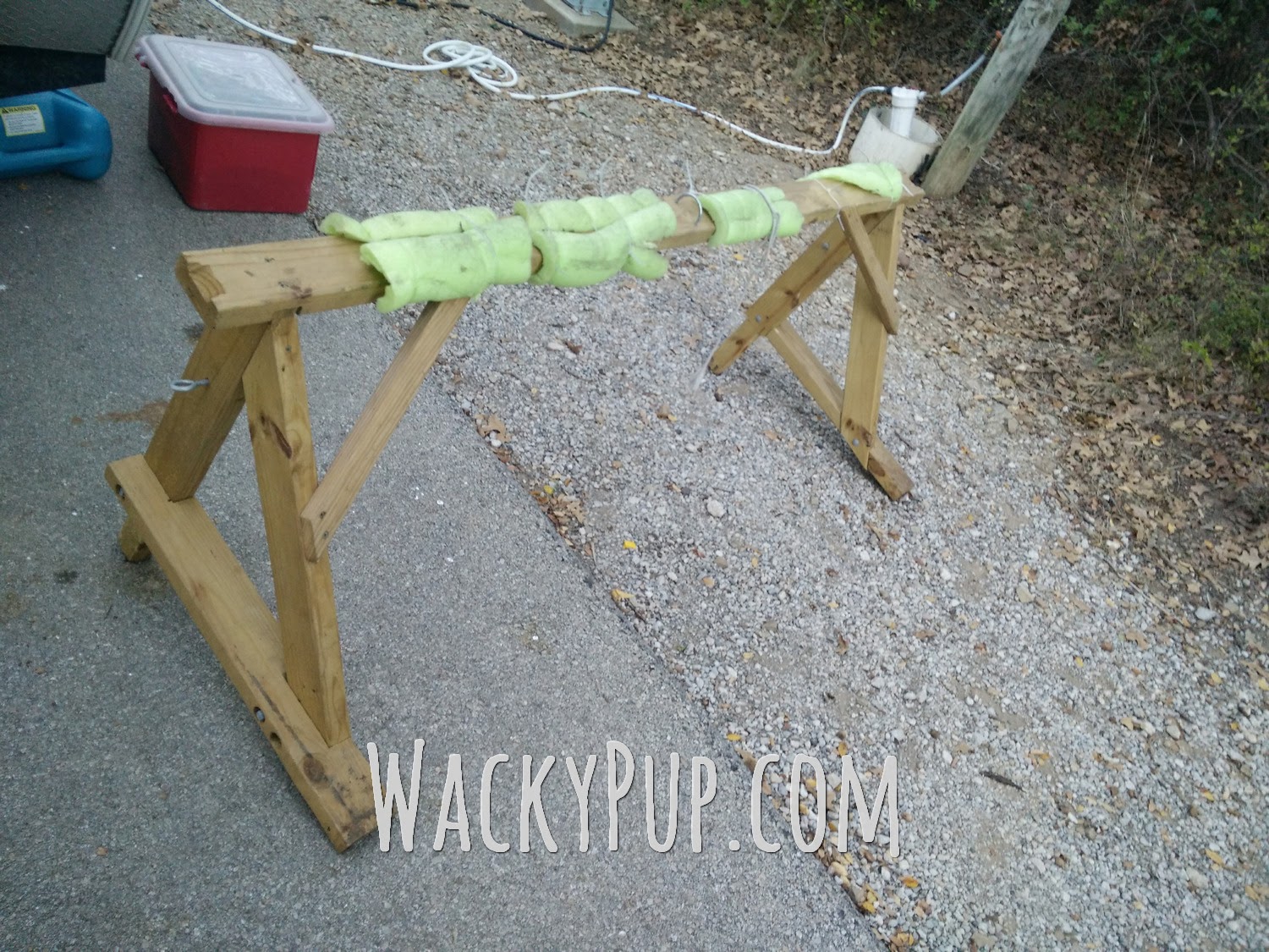 Wacky Pup: How I built my Kayak Rack!