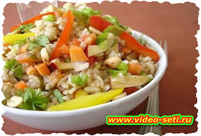 How To Make Oriental Chicken Brown Rice Salad 
