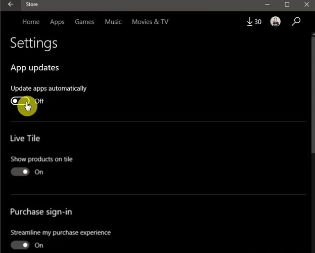 Cara Mematikan Update Aplikasi di Windows 10
