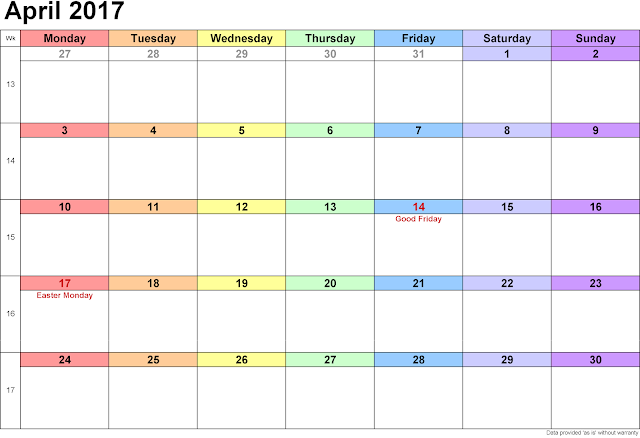 Calendar April 2017, 2017 April Calendar, Calendar 2017 April, Calendar for April 2017, 2017 Calendar April, Printable April 2017 Calendar