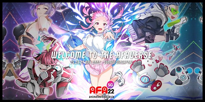 Anime Festival Asia Singapore 2022 returns to Suntec City on 25-27