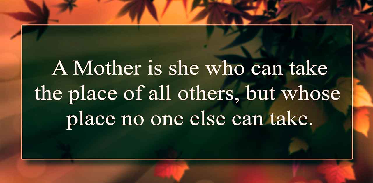 Mother's Day Inspirational Quotes And Sayings With Images