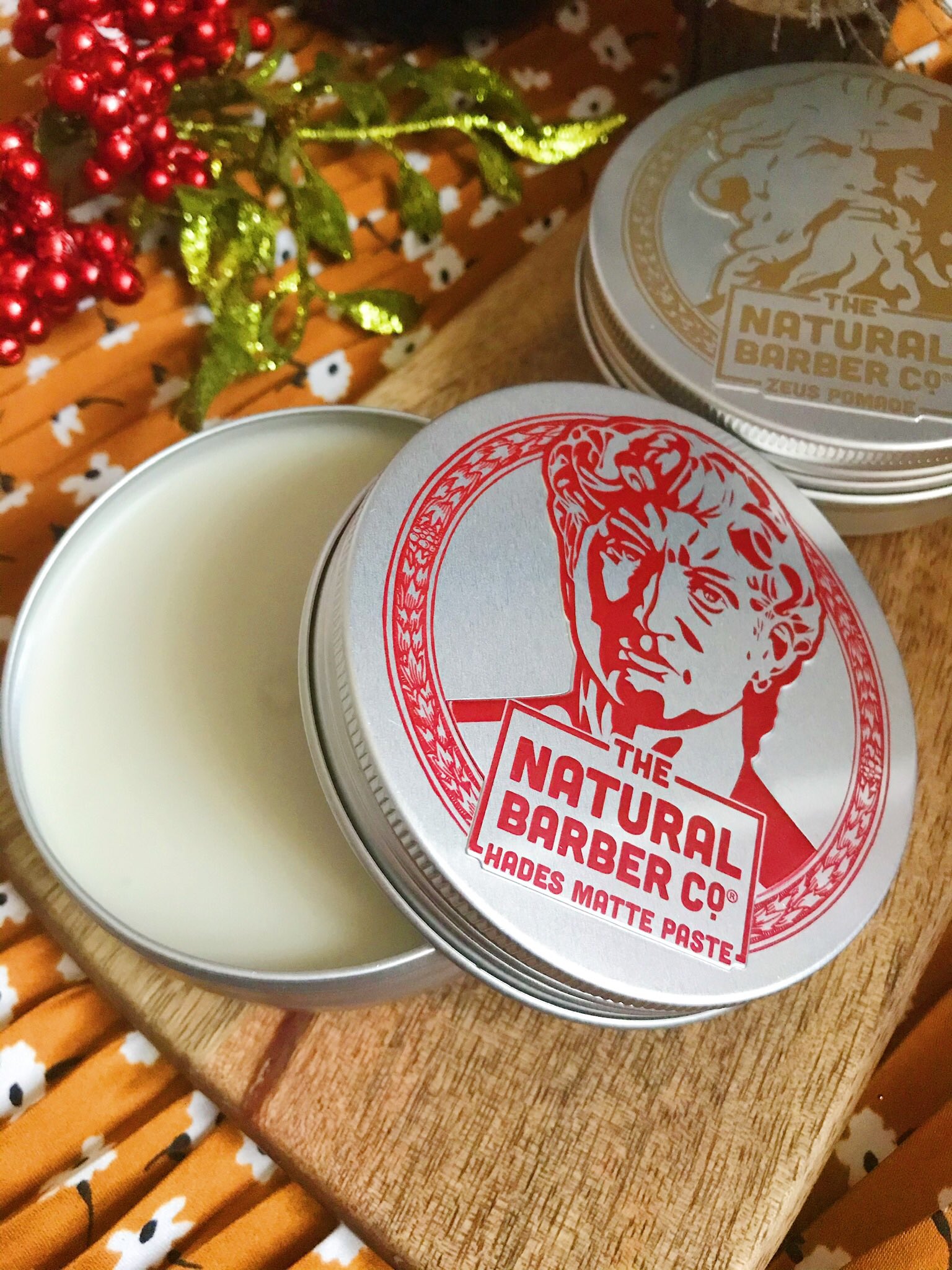 The Natural Barber Co hair wax