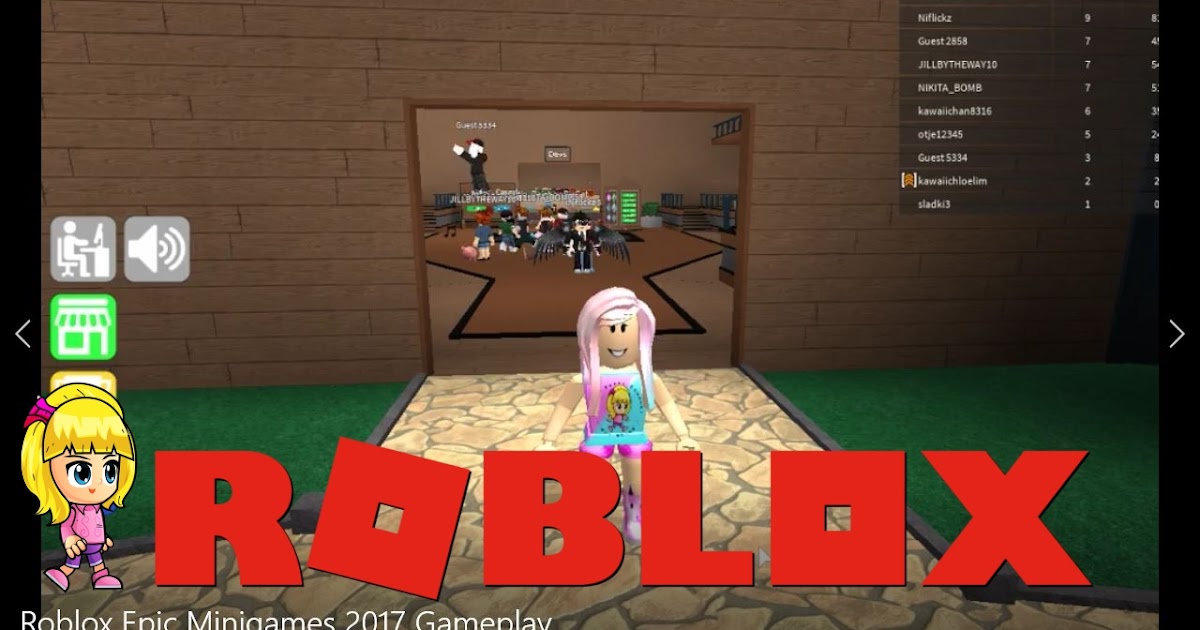 Chloe Tuber Roblox Epic Minigames Gameplay - epic minigames lobby roblox