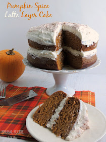This Pumpkin Spice Latte Layer Cake is your favorite fall coffee drink in a moist, decadent cake form.