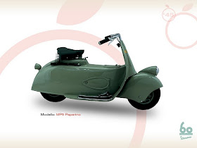 vespa MP5 paperino