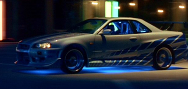 Nissan 1999 Skyline GTR R34 from 2 Fast 2 Furious - Cool ...