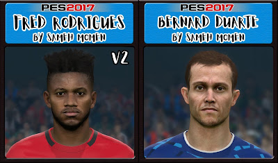 PES 2017 Facepack Fred & Bernard by Sameh Mome