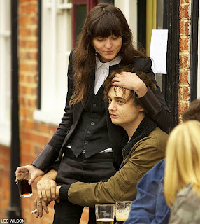 Irina Lazareanu and Pete Doherty