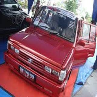 Modifikasi kijang super ceper terbaru pick up ban besar tahun 1989 1990