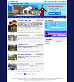 Situs iklan properti simple / mudah dalam hal pengelolaan web sehingga 
