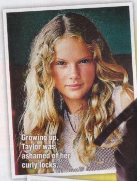 taylor swift curly hair natural. comes with curly hair and