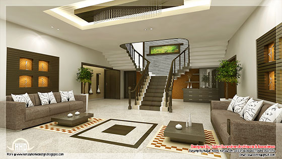 Living room interior design