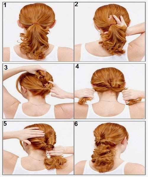 New Best Quick and Simple Hair Style pics Tutorial Part 2 