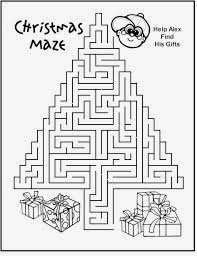 Christmas Mazes Printable 6