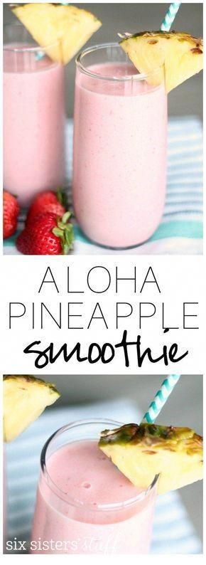 Copycat Jamba Juice Aloha Pineapple Smoothie Recipe