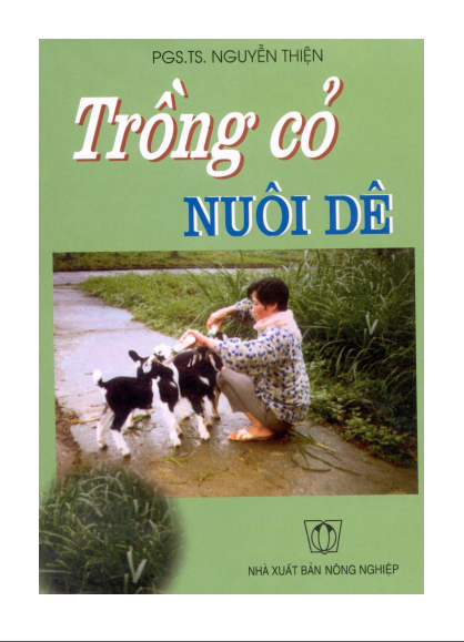 Trồng cỏ nuôi dê - PGS.TS Nguyễn Thiện