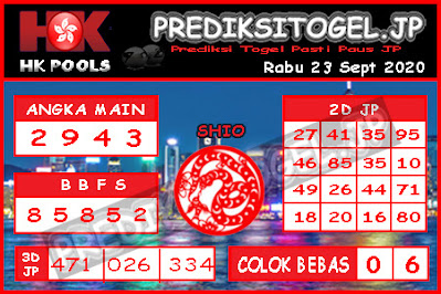 Syair Prediksi Togel JP HK Hari Ini