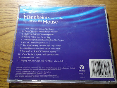 【ディズニーのCD】「Mannheim Steamroller meets the Mouse」を買ってみた！