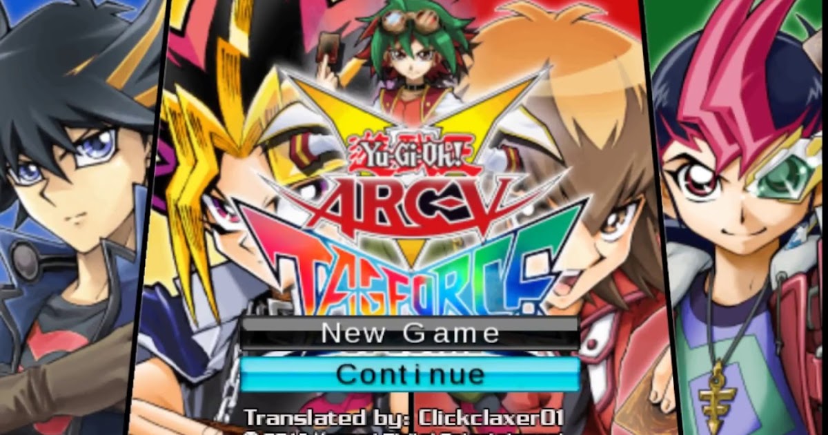 YuGiOh! ARCV Tag Force Special English Patched PSP