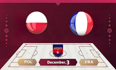 تشكيلة مباراة فرنسا وبولندا في كأس العالم 2022 والبث المباشر للمباراة
