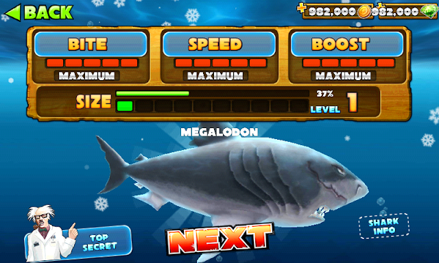 Hungry Shark Evolution 3.9.4 MegaMOD APK Terbaru