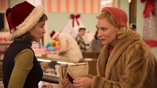 Rooney Mara-Cate Blanchett- Carol 2015