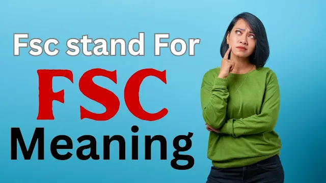 What is Meant By FSc in Pakistan?