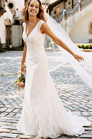 Designer lace wedding dresses