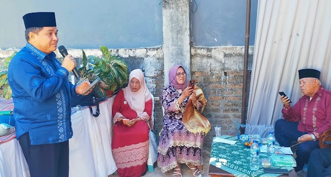 Hadiri Halal Bi Halal IKAT Kota Padang, Bupati Andri Warman Dukung Kelanjutan Pembangunan Asrama Mahasiswa