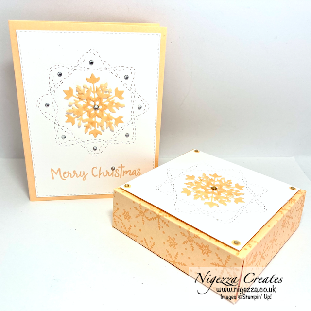 Fold Flat Snowflake Gift Box