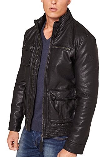 s.Oliver Herren Lederjacke 08.408.51.3238