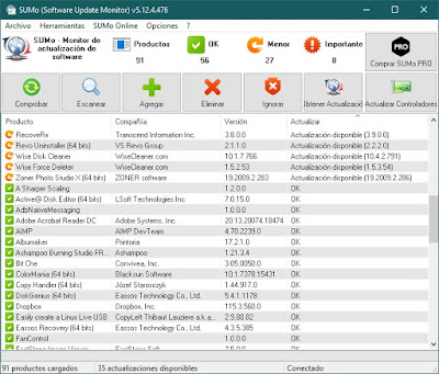 SUMo 5.12.4.476 - Mantén el software de tu equipo siempre actualizado