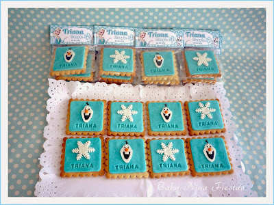 galletas decoradas y cakepops frozen