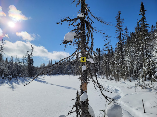 Lac Maurice sur le sentier Valinouet