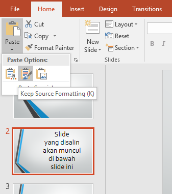 Cara Copy dan Paste Slide PowerPoint ke File Presentasi Lain Cara Copy Paste Slide PowerPoint ke File Presentasi Lain