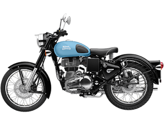 Royal Enfield Classic 350 Redditch Blue Color 2018 Image