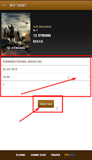 cara beli tiket bioskop secara online dengan aplikasi android