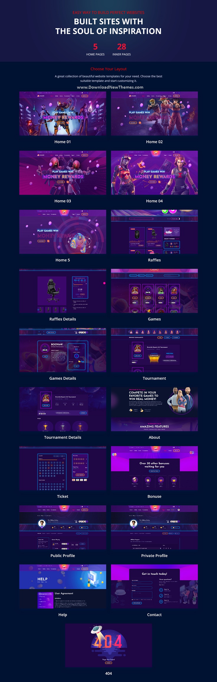 Jugaro- eSports and Gaming HTML Templates