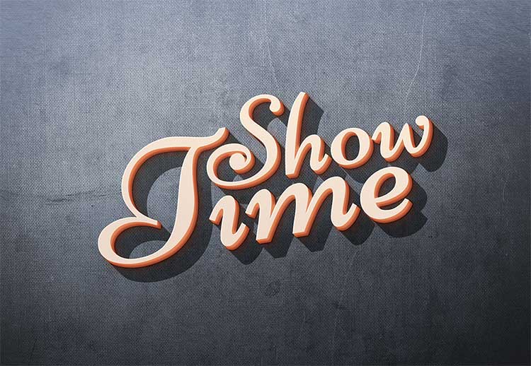 Free 3D Text Effect
