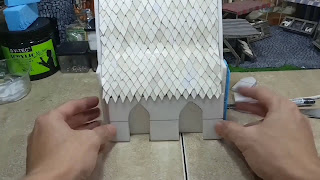 How to Build miniature Medieval Stone Temple for your Diorama or Tabletop