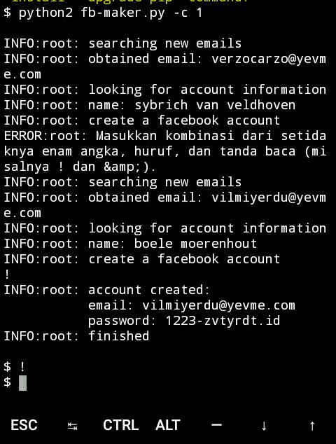 Cara Install Fb-Maker Di Termux Termudah