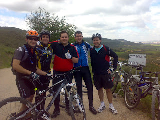 El pelotón de la primera etapa del Autentia Cycling Day