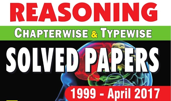 REASONING SOLVED PAPERS - STAFF SELECTION COMMISSION